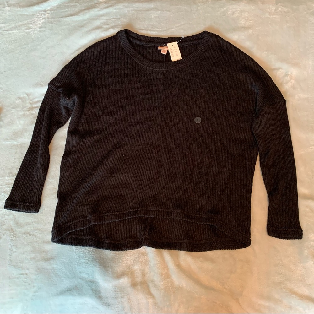 Cape Juby Black Sweater Size Small Brand New